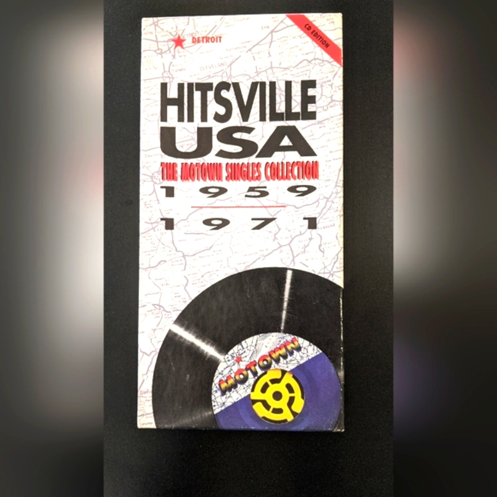 Detroit Hitsville USA The Motown Single Collection box 1959-1971